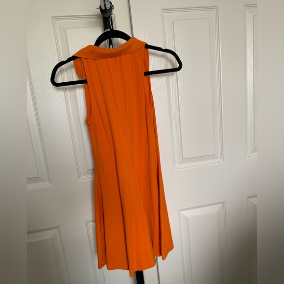 Zara Ribbed Collar skater dress - Picture 4 of 6